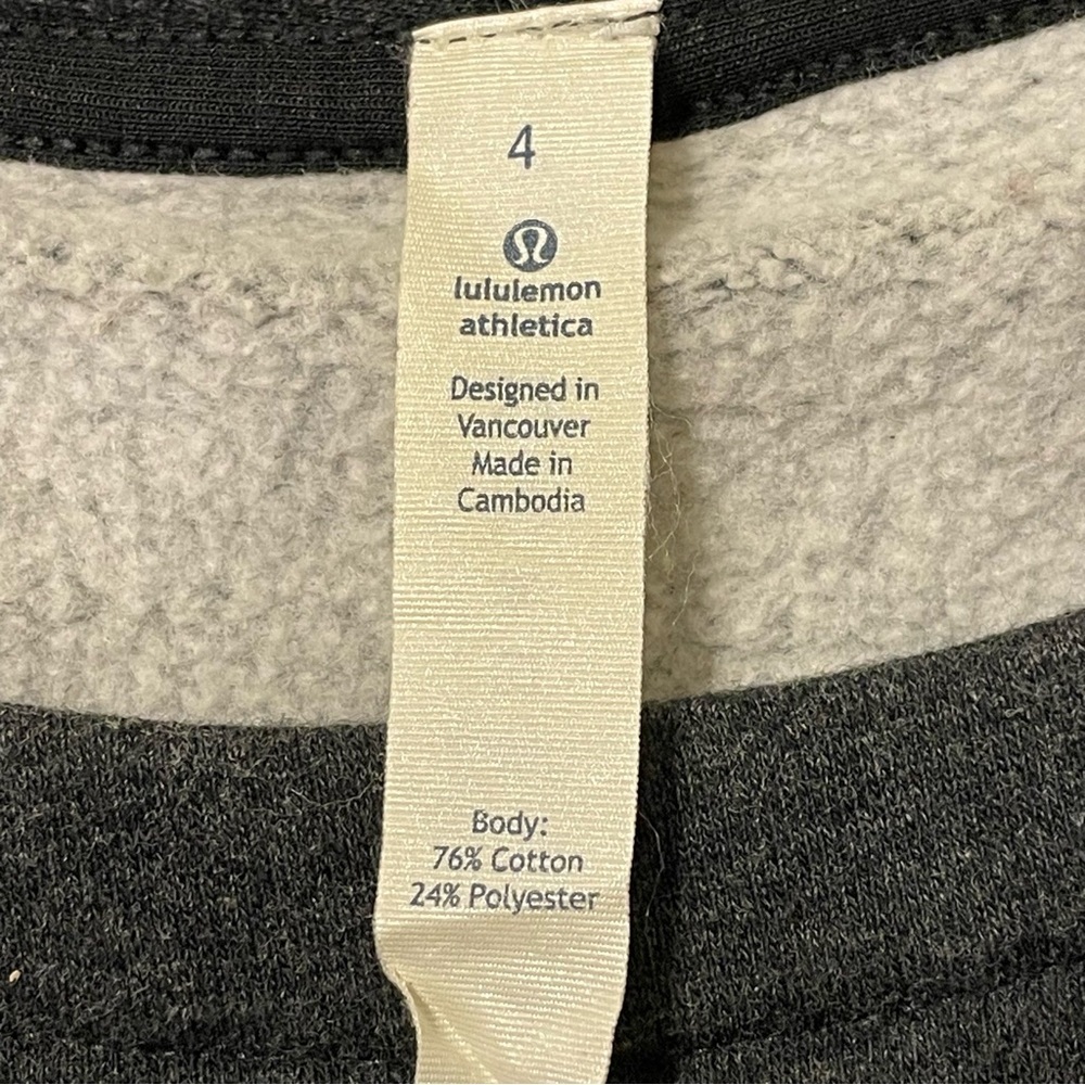 LULULEMON ATHLETICA &Go Endeavor Long Sleeve Sweatshirt in Heathered Black - Picture 10 of 12